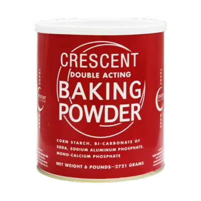 BAKING POWDER 6LB CTN6 CRESCENT