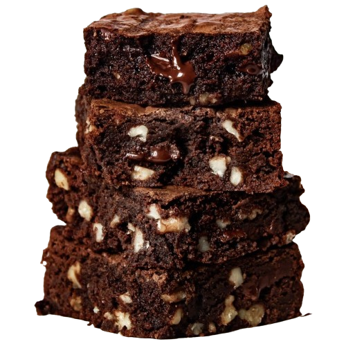 BROWNIE WALNUT SLICE PACK6 C&amp;L