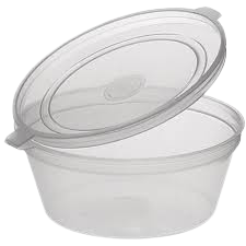 E2 ( 2OZ ) CONTAINER AND LIDS PLASTIC CTN1000