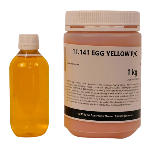 EGG YELLOW POWDER 1KG KH (DOM on bottle)