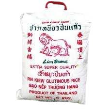 GLUTINOUS RICE 5KG CTN5**LION**