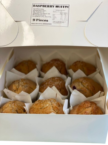 S/O MUFFIN RASPBERRY (9/BOX) C&amp;L