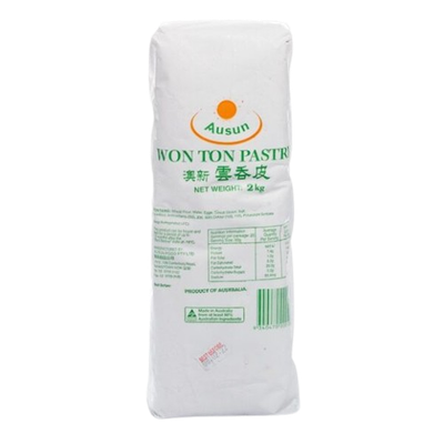 PASTRY WONTON 2KG CTN10