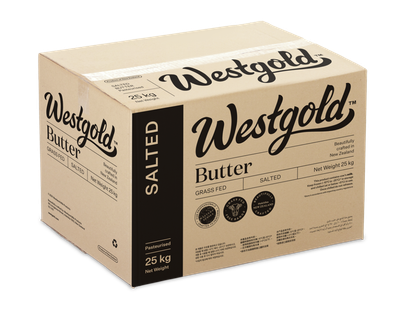 SALTED BUTTER 25KG WESTGOLD