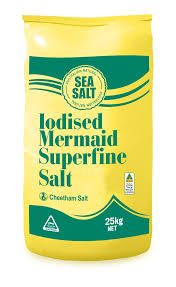 SALT SUPER FINE IODISED CHEETHAM 25KG