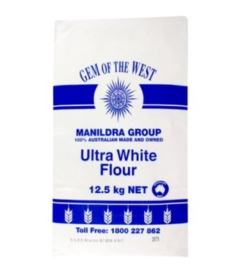 ULTRA WHITE FLOUR 12.5KG MANILDRA