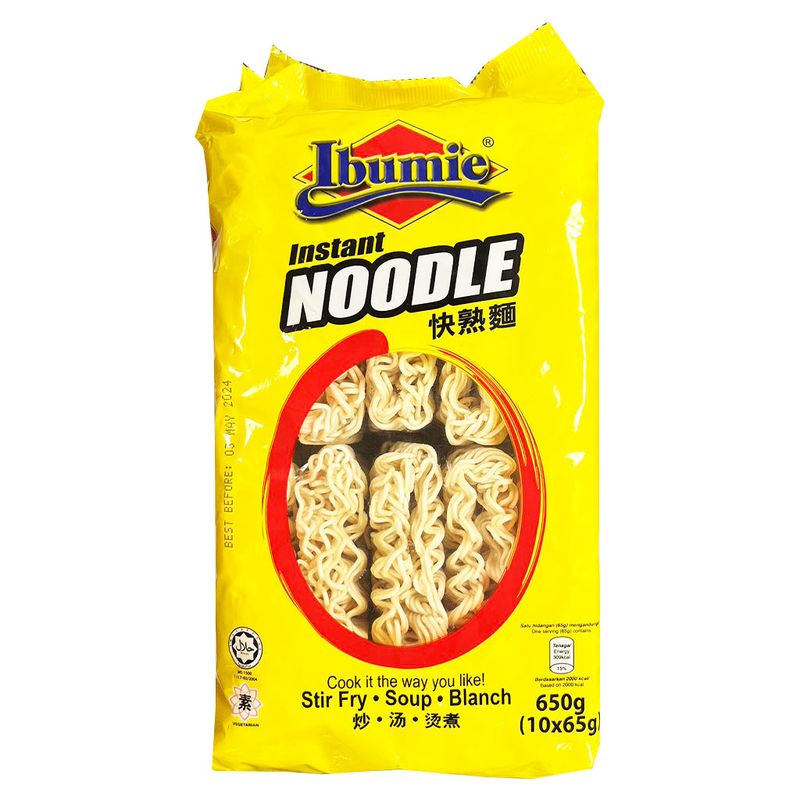 S/O IBUMIE INSTANT NOODLE 650G CTN6