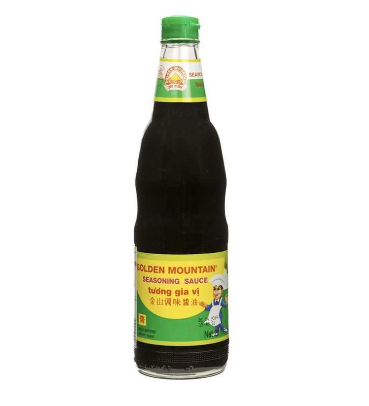SOY SAUCE 600ML CTN12 GOLDEN MT (SEASONING SAUCE)