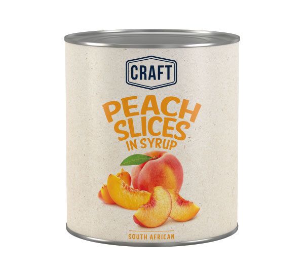 PEACH SLICED A10 C&amp;L CTN3