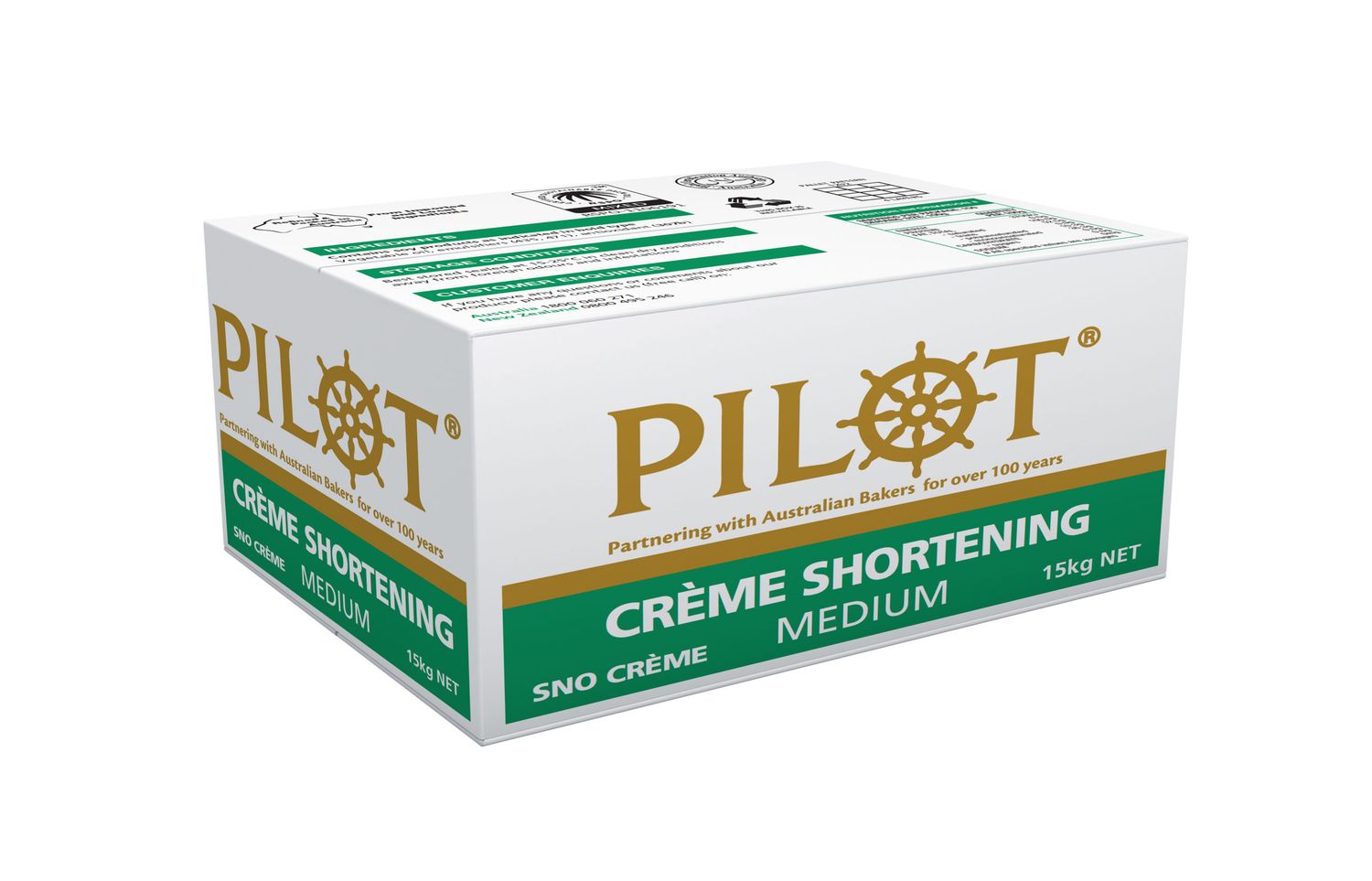 S/O SNOW CREAM 15KG GRAINCORP PILOT