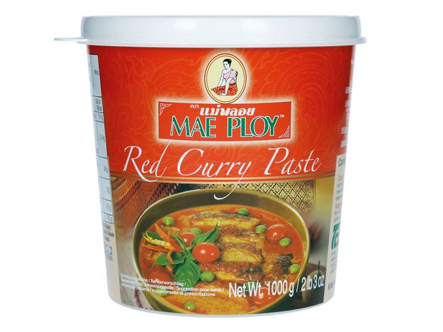 RED CURRY PASTE 1KG CTN12 MAE PLOY