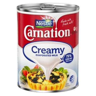NESTLE EVAPORATED MILK 340ML CTN18 CARNATION