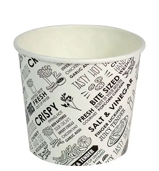 S/O PAPER CHIP CUP 8OZ ** 1000/CTN