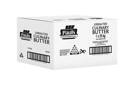 BUTTER U/S LACTALIS PAULS 25KG