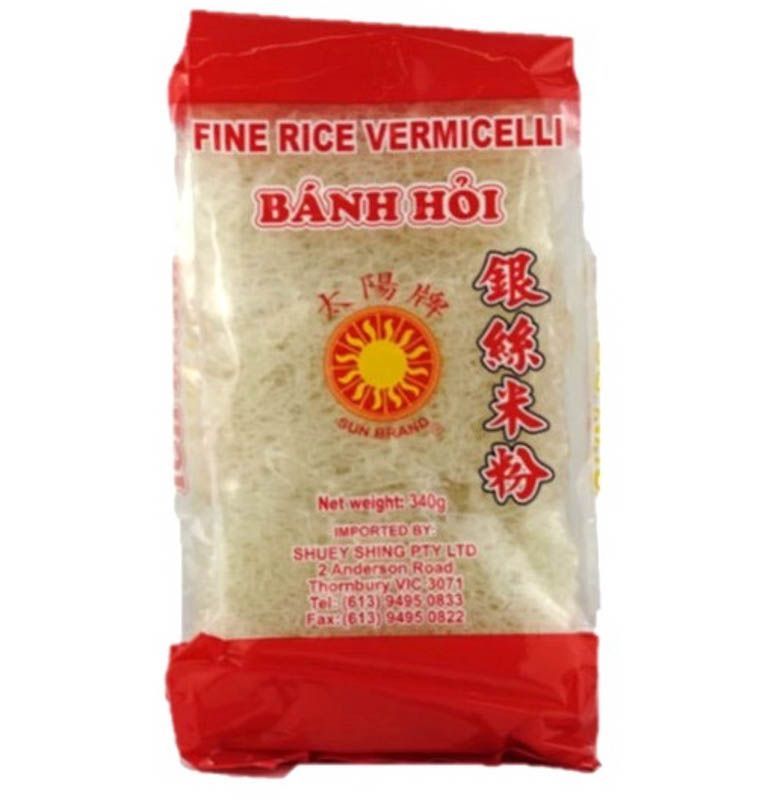 FINE RICE VERMICELLI BANH HOI 340G CTN40**SUN BRAND*
