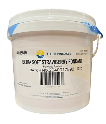 FONDANT STRAWBERRY X-SOFT 15KG