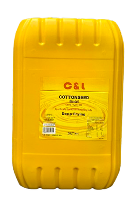 COTTONSEED OIL PLASTIC DRUM 20LT C&amp;L