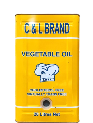 OIL VEG SQUARE PREMIUM 20LT C&amp;L