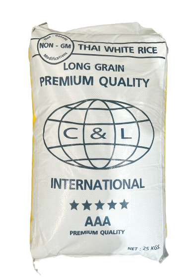 RICE THAI LONG GRAIN 25KG