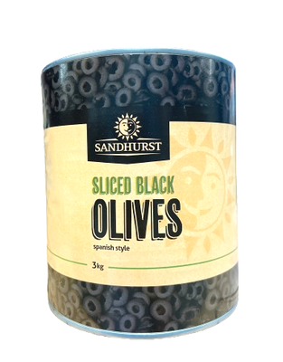 OLIVES SLICED A10 CTN6