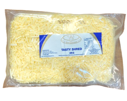 CHEESE 2KG CTN6 C&amp;L TASTY SHRED
