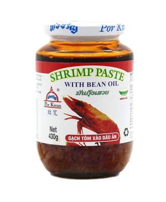 S/O SHRIMP PASTE &amp; SOYA BEAN OIL 430G CTN24 POR KWAN
