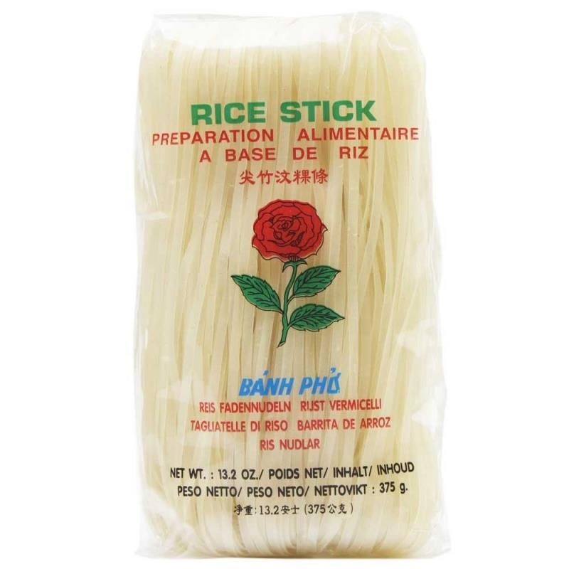 PAD THAI RICE STICK 3MM 375G CTN30 ROSE