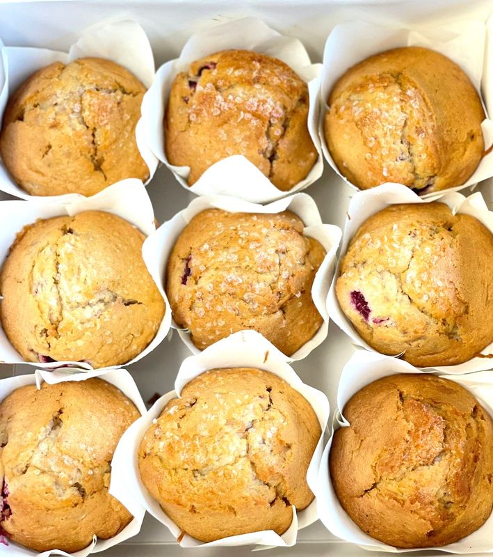 MUFFIN RASPBERRY (9/BOX) C&amp;L