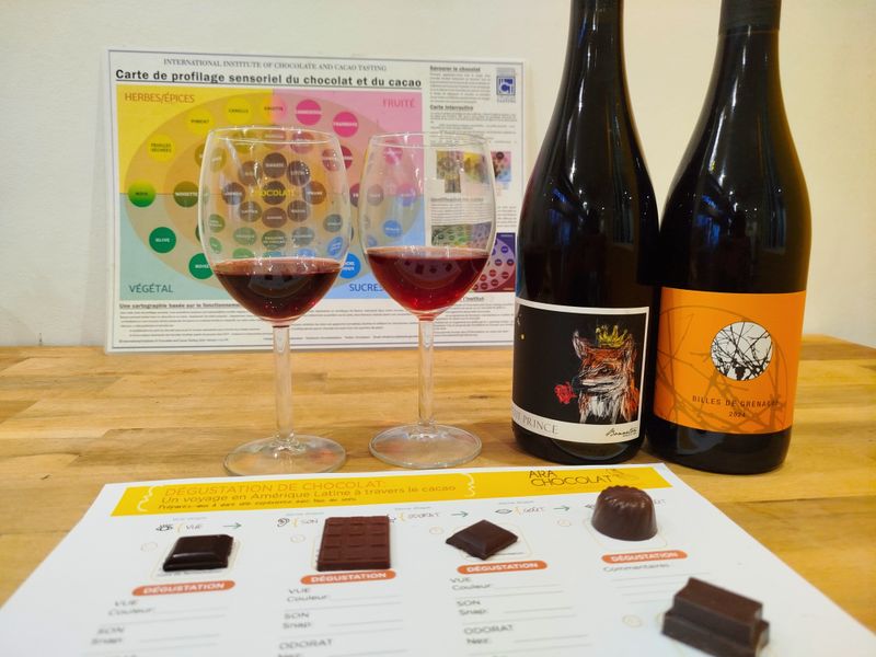 Atelier accords chocolat &amp; vin – dégustation bean-to-bar