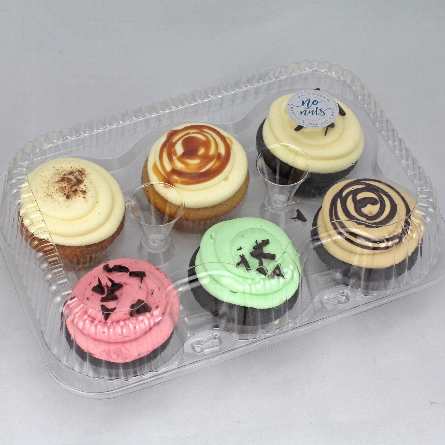 Half Dozen (6) Big Cupcakes