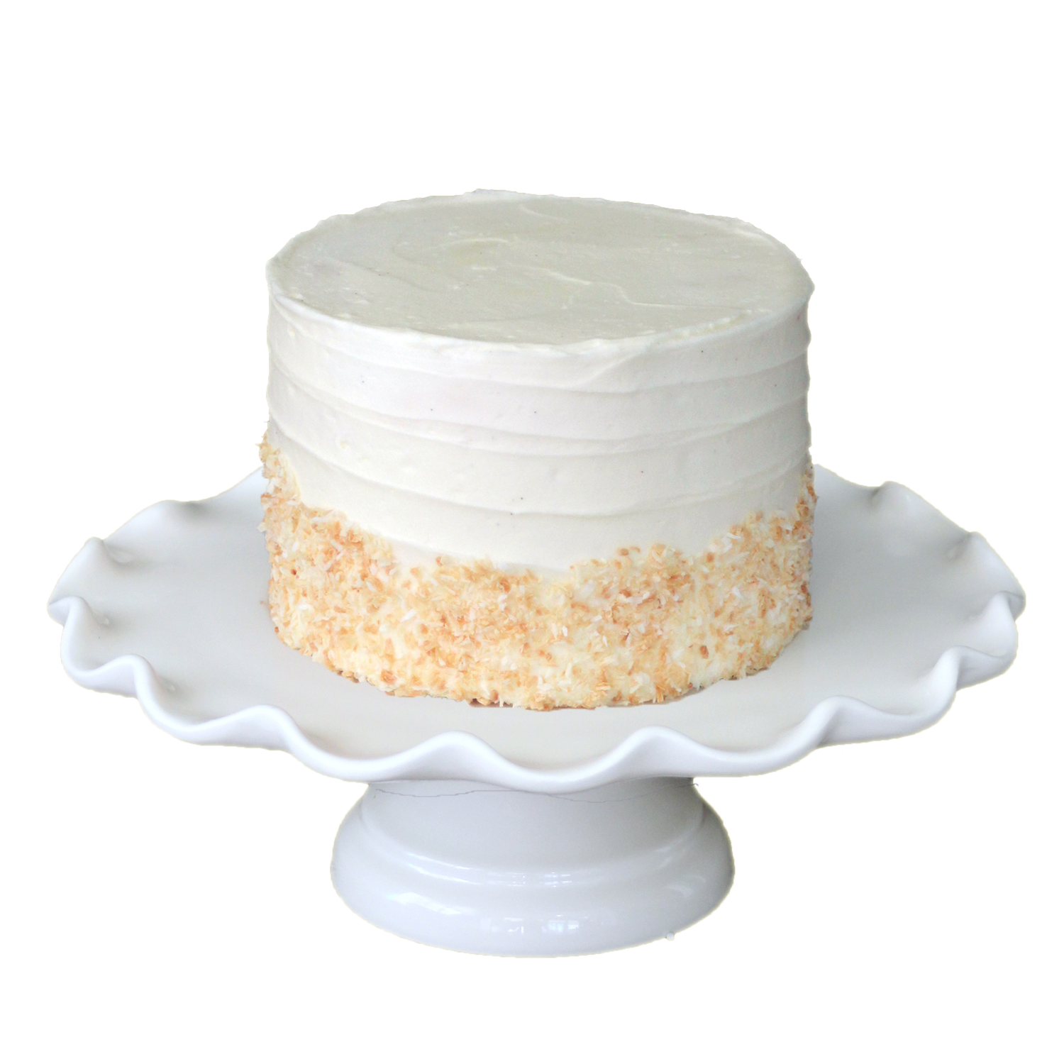 Gluten Wise Coconut Cream Cake