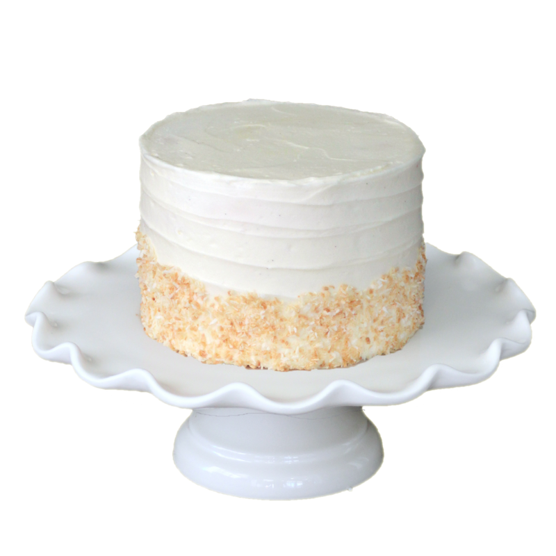 Gluten Wise Coconut Cream Cake