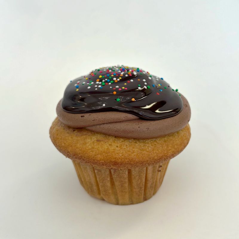 Boston Cream Cupcake