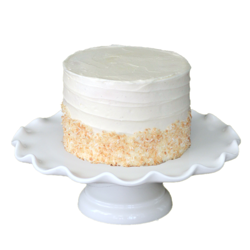 Gluten Wise Coconut Cream Cake