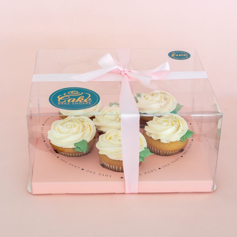 Cupcake Rose Bouquet 6 pack