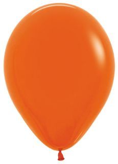 11" Orange Latex Balloon