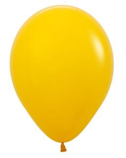 11" Honey Yellow Latex Balloon
