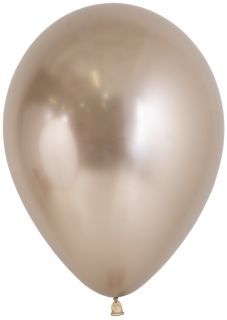 11" Reflex Champagne Latex Balloon