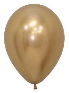 11" Reflex Gold Latex Balloon