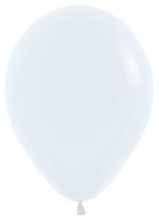 11" White Latex Balloon