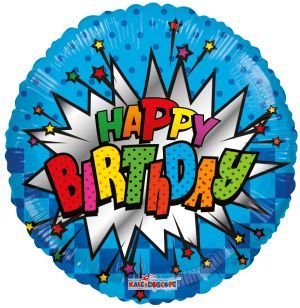 18" Birthday Burst Balloon