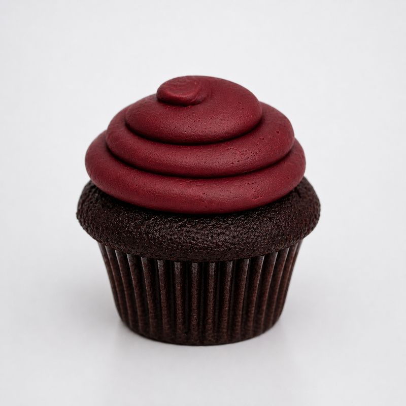 Big Custom Icing Colour Cupcake