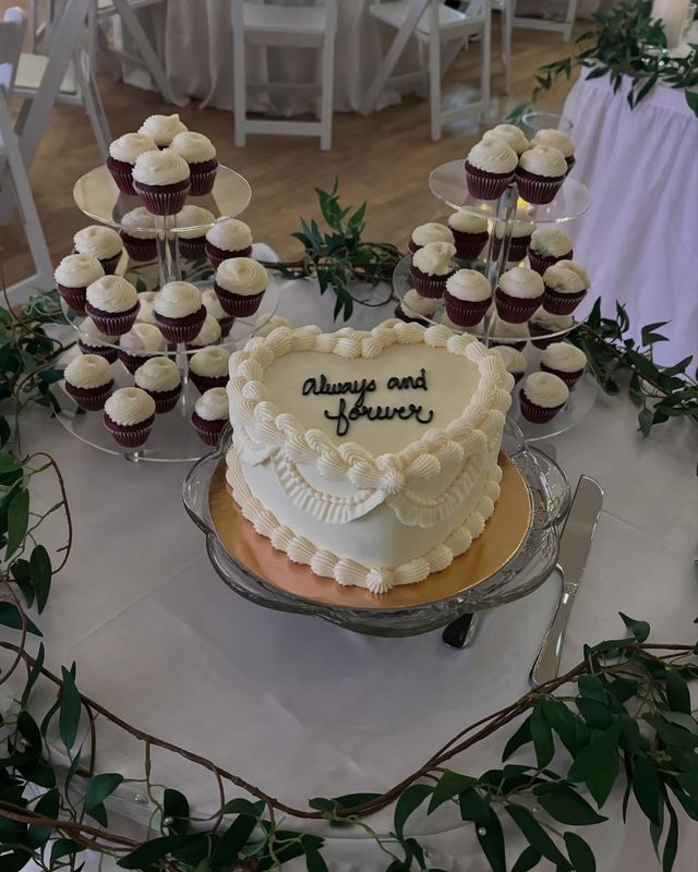 Wedding Cupcake Setup