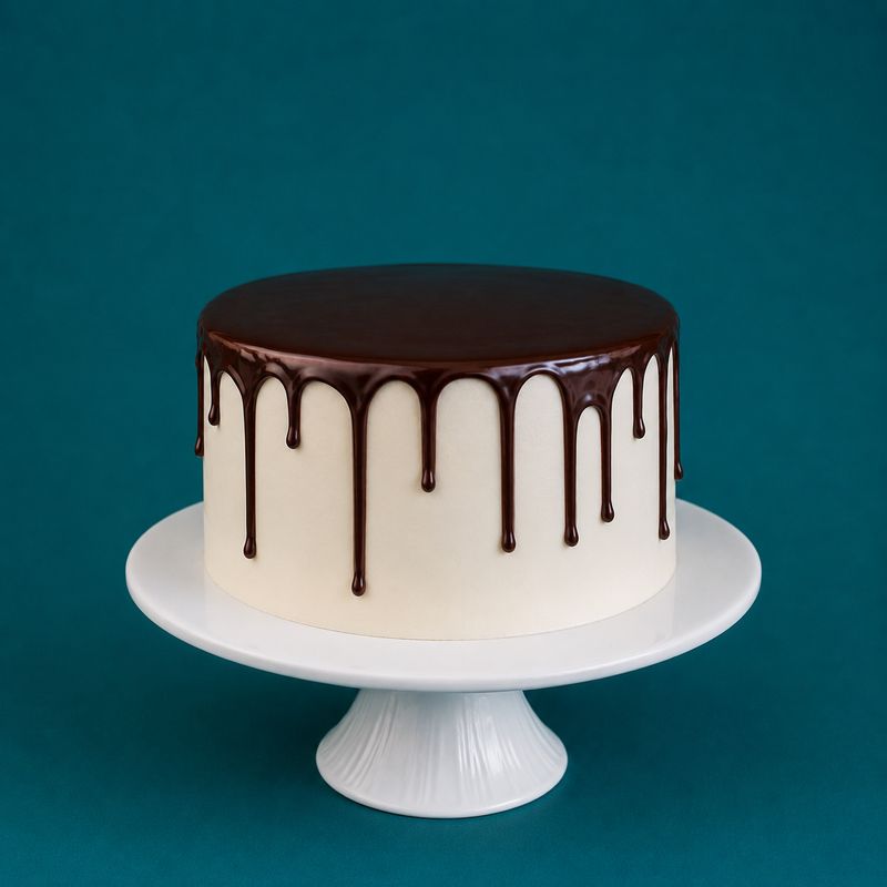 Drip Cutting Cake