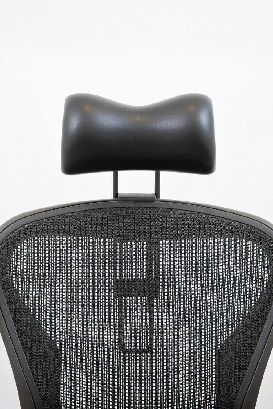 Atlas Headrest for Herman Miller Aeron Chair - Vegan Leather