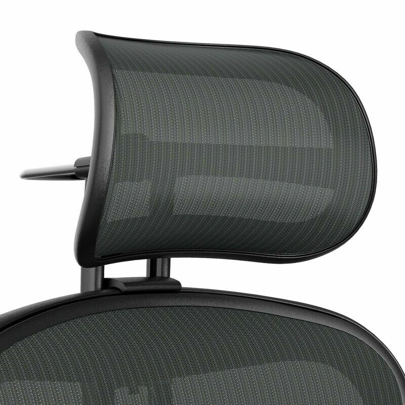 Atlas Suspension Mesh Headrest for Herman Miller Remastered Aeron Chair - Graphite