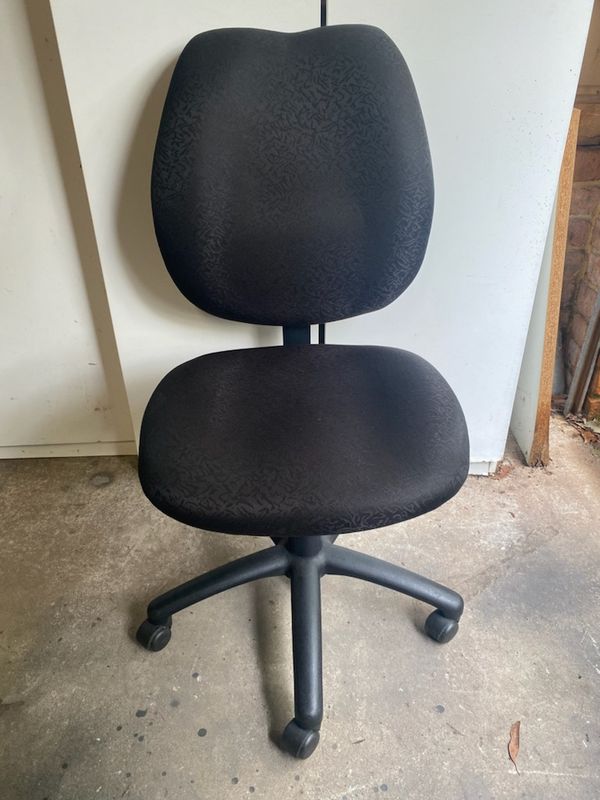 Black Fabric Ergonomic Office Chairs
