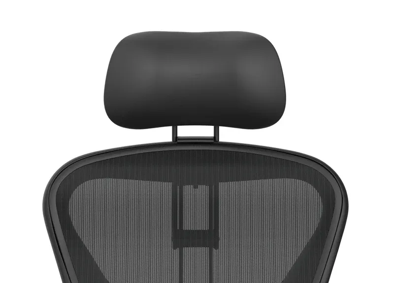 Atlas Headrest for Aeron Chair - Black Fabric