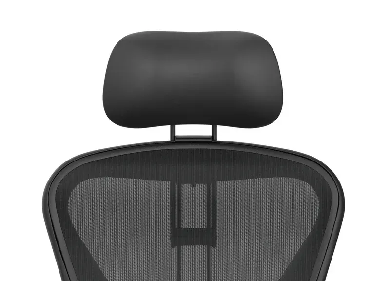 Atlas Headrest for Aeron Chair - Black Fabric