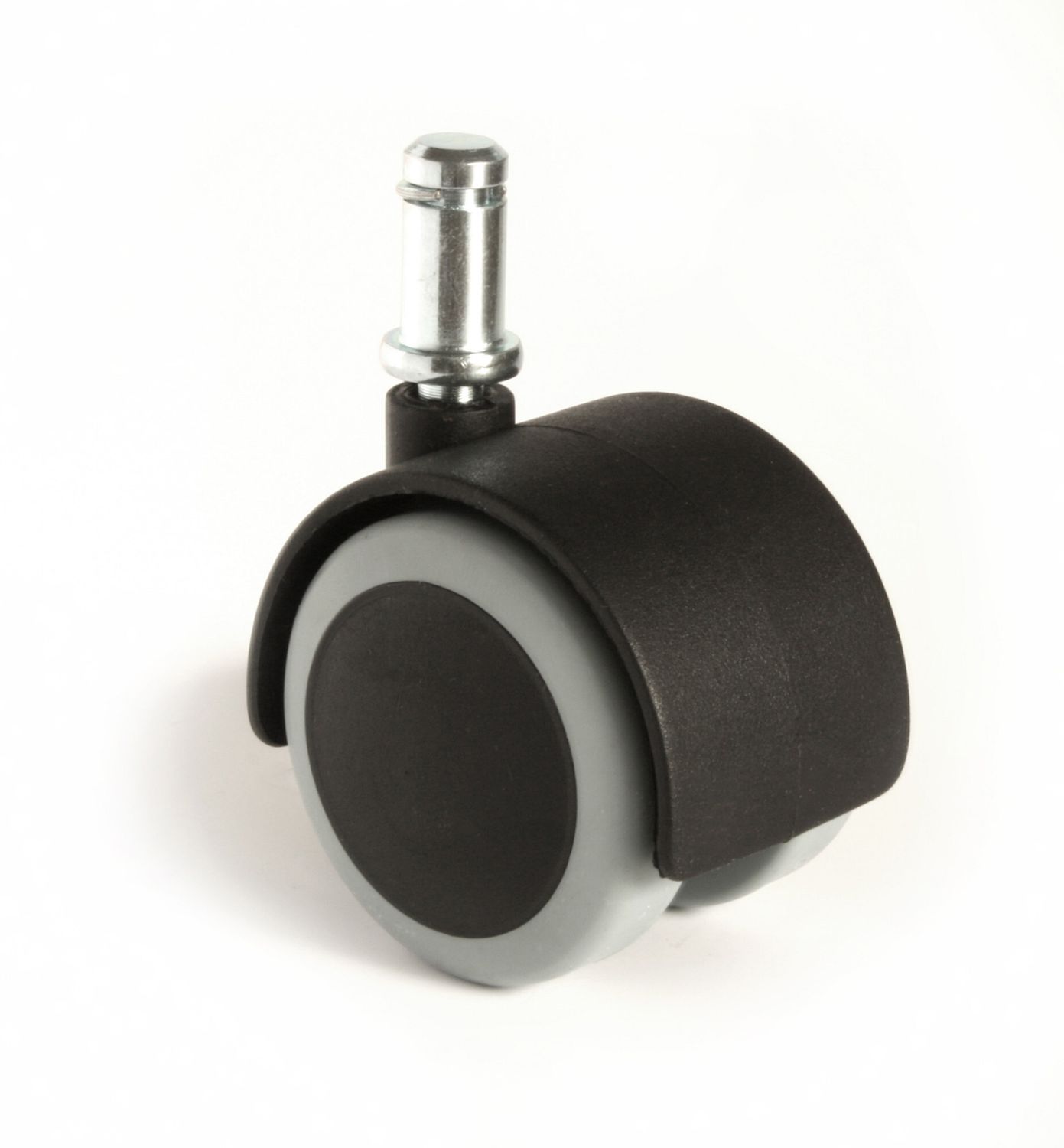 Office Chair Castors - Soft Tyre Lock When Unseated - Set of 5